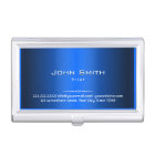 Royal Blue Metal Pilot/Aviator Business Card