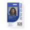 Royal Blue Modern & Minimal Press Pass Photo ID