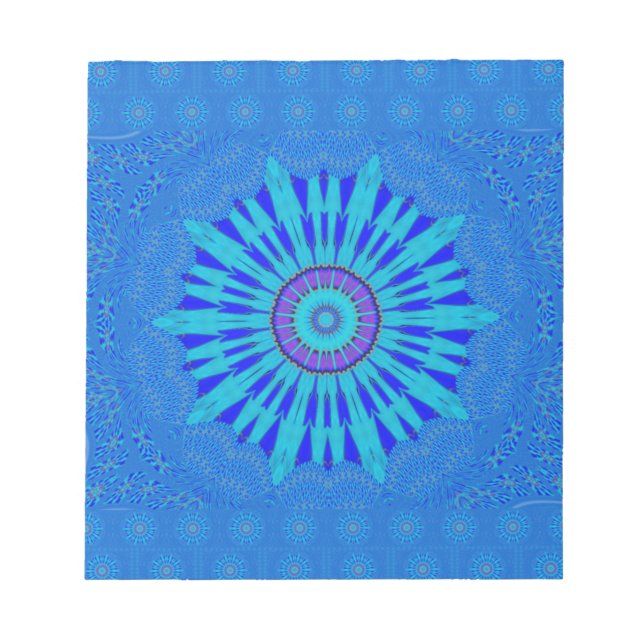Royal blue notepad (Front)