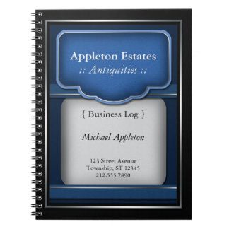 Royal Blue Sapphire - Business Notebook