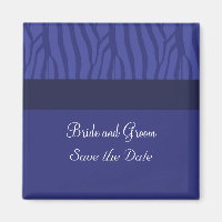 Royal Blue Save the Date