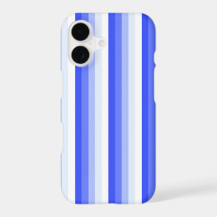 Royal blue shadow stripes