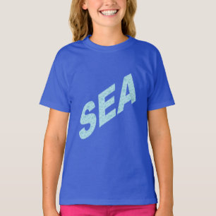Royal blue shirt girls SEA