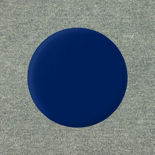 Royal Blue Solid Color 3 Cm Round Badge