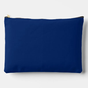 Royal Blue Solid Colour Accessory Pouch