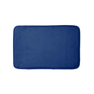 Royal Blue Solid Colour Bath Mat