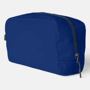 Royal Blue Solid Colour Dopp Kit