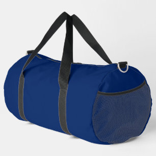 Royal Blue Solid Colour Duffle Bag