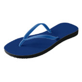 Royal Blue Solid Colour Jandals (Angled)