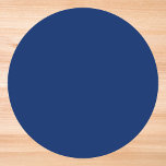 Royal Blue Solid Colour Round Paper Coaster<br><div class="desc">Royal Blue Solid Colour. This deep and majestic blue captures the essence of regal elegance and timeless sophistication. With its rich and intense tone,  Royal Blue exudes confidence and authority. It’s a colour that not only stands out but also enhances and elevates the overall aesthetic with its dignified and captivating charm.</div>