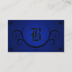 royal blue sophistications business card