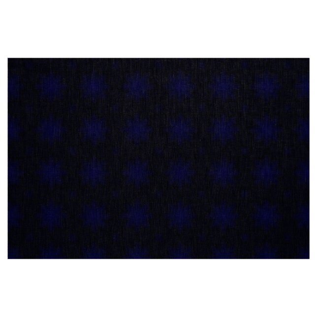 Royal Blue Starburst Abstract Pattern Fabric (Fat Quarter)