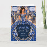 Royal Blue Sweet 16 Celebration