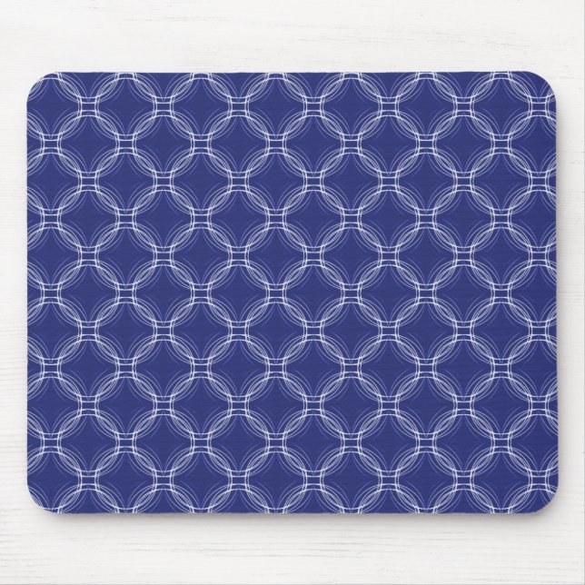 Royal Blue Uptown Elegance Mousepad (Front)