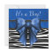 Royal Blue Zebra Baby Shower