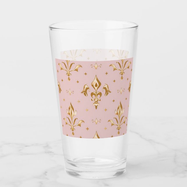 Royal Blush Glass Tumbler (Front)