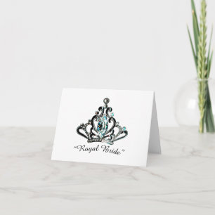 "Royal Bride" Tiara NoteCard