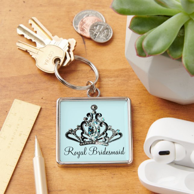 "Royal Bridessmaid" Keychain (Desk)