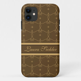 Royal Brown Pattern iphone 5 case