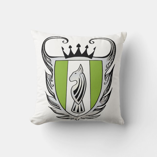 Royal Bull Terrier Cushion (Front)