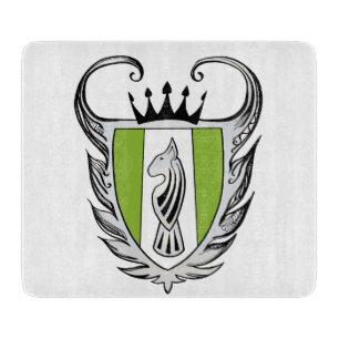 Royal Bull Terrier Cutting Board