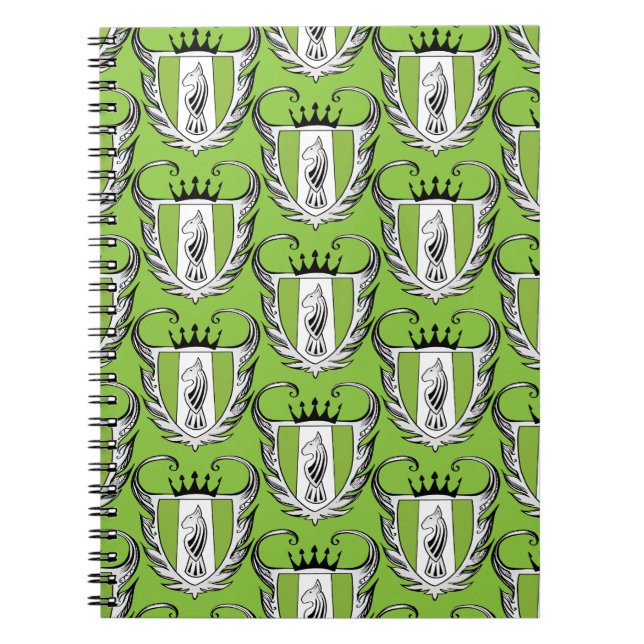 Royal Bull Terrier Notebook (Front)