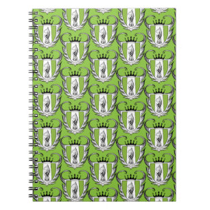 Royal Bull Terrier Spiral Notebook
