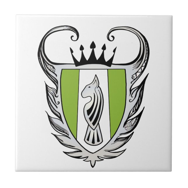 Royal Bull Terrier Tile (Front)