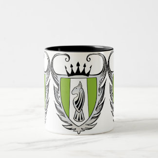 Royal Bull Terrier Two-Tone Coffee Mug