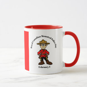 Royal Canadian Mounted Police Day Mug