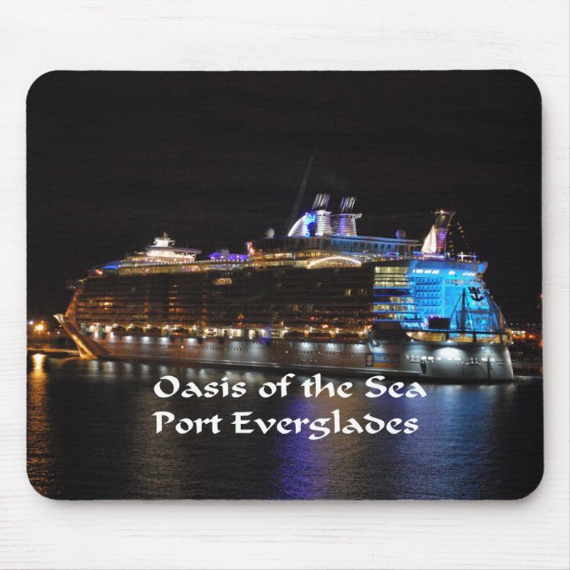 Royal Caribbean Oasis of the Seas Mouse Pad (Front)