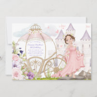 Royal Carriage | Brunette Princess Birthday
