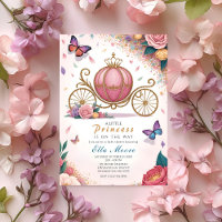 Royal Carriage Princess Baby Shower