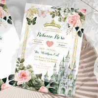 Royal Castle Blush Pink Sage Green Royal 15 Años