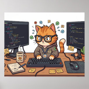 Royal Cat Poster