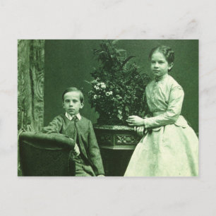 Royal children of Austria RUDOLF & GISELA #015H Postcard