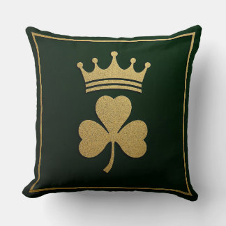 Royal Clover Emblem St. Patrick’s Day Cushion