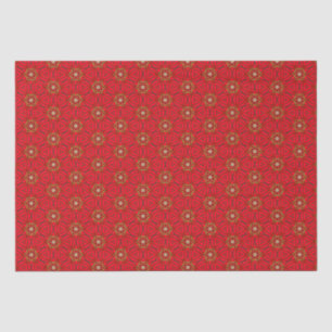 Royal Collection Red and Gold Design Tissue Paper