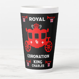 Royal Coronation King Charles III Latte Mug