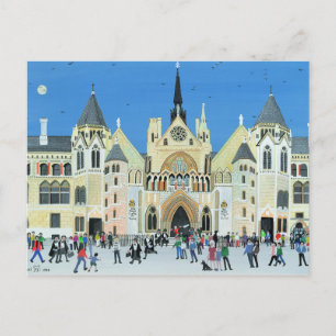 Royal Courts of Justice London 1994 Postcard