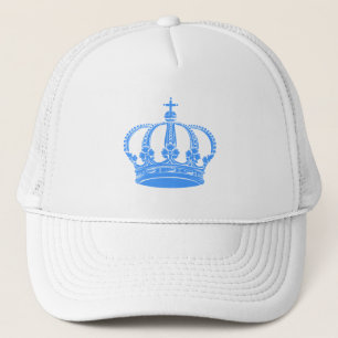 Royal Crown 02 - Baby Blue Trucker Hat