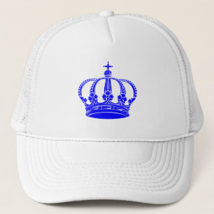 Royal Crown 02 - Blue Trucker Hat