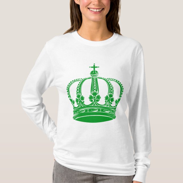 Royal Crown 02 - Grass Green T-Shirt (Front)