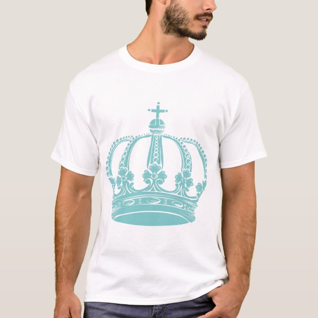 Royal Crown 02 - Light Blue Green T-Shirt (Front)