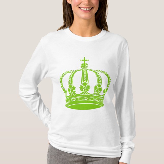 Royal Crown 02 - Martian Green T-Shirt (Front)