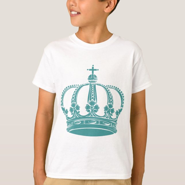 Royal Crown 02 - Ocean Green T-Shirt (Front)
