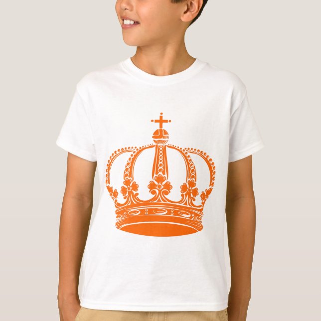 Royal Crown 02 - Orange T-Shirt (Front)