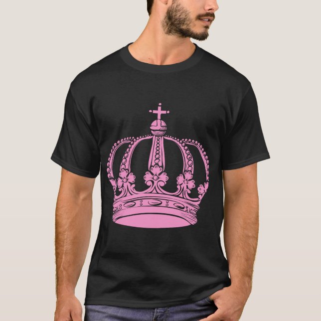 Royal Crown 02 - Pink T-Shirt (Front)