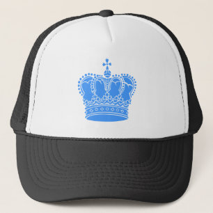 Royal Crown - Baby Blue Trucker Hat