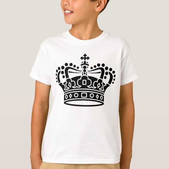Royal Crown - Black T-Shirt (Front)
